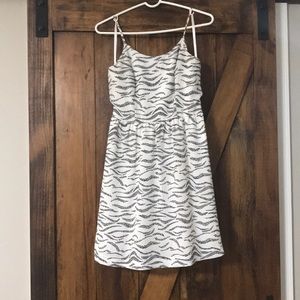 Black and white dress